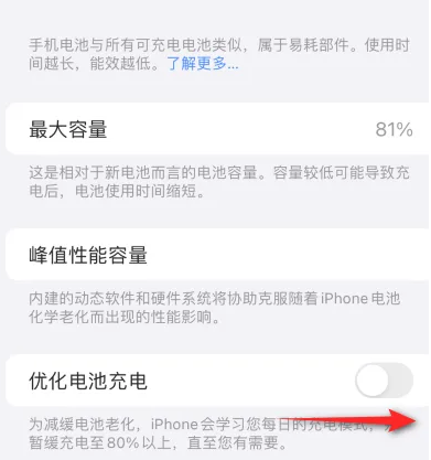 调楼镇苹果15维修分享iPhone15充电到80%就充不进电了怎么办 