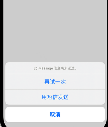 调楼镇apple维修iPhone上无法正常发送iMessage信息