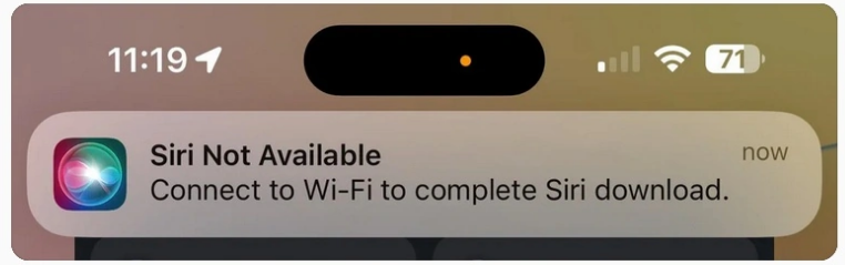 调楼镇苹果手机维修分享iOS 18.1 Beta 后你的 Siri 能正常使用吗 
